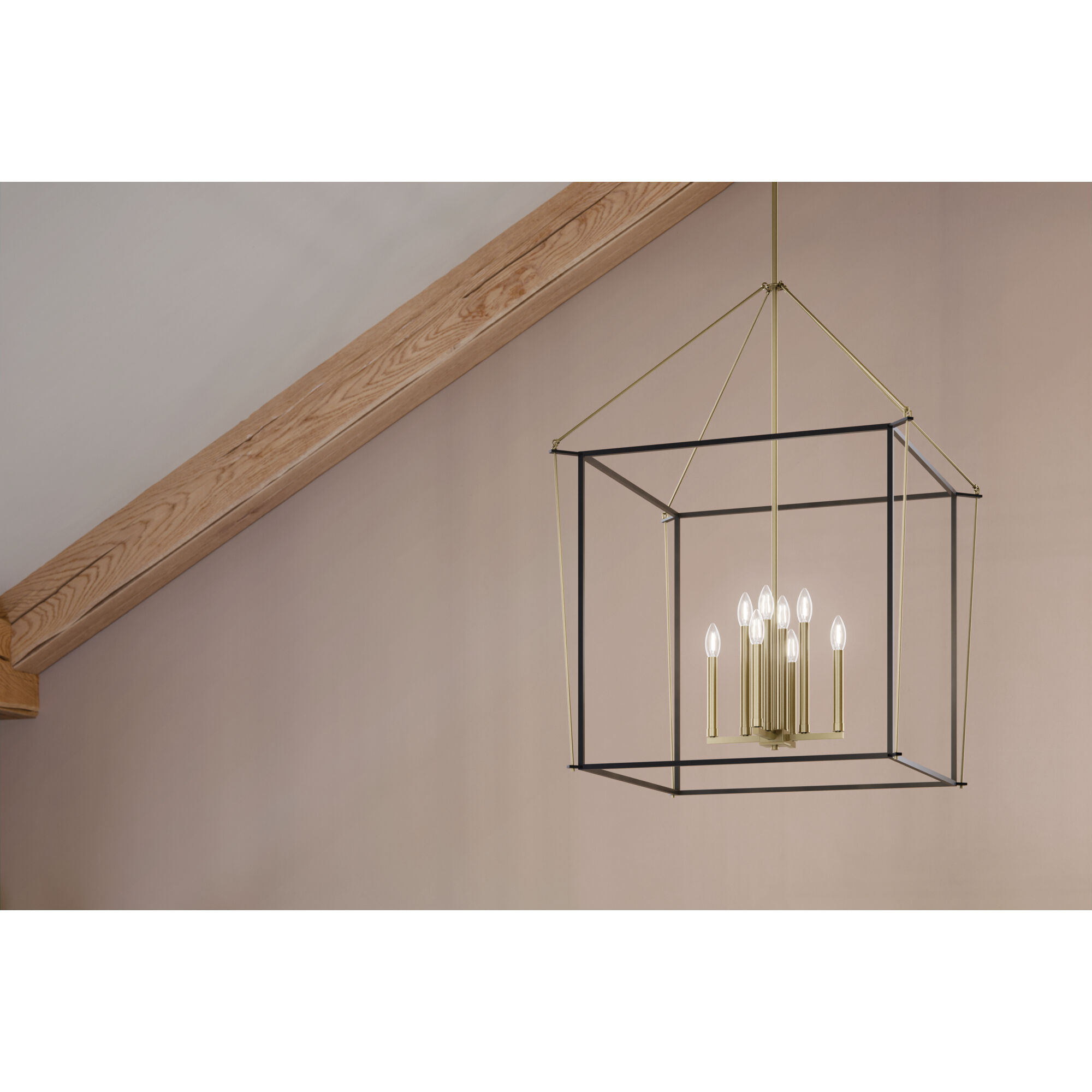 Winslow 6-Light Chandelier in Brass | Kichler Lighting